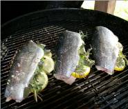 Grilled Trout with Shallots Recipe
